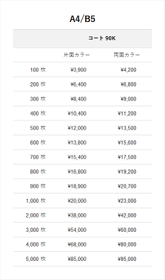 �t���C���[���i�\ A4/B5�@�R�[�g 90K